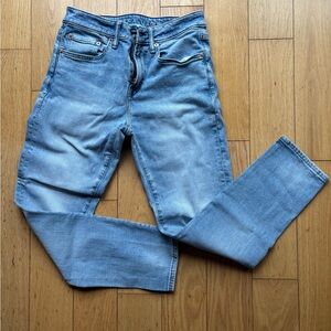 American Eagle Outfitters Light Blue Straight Jeans